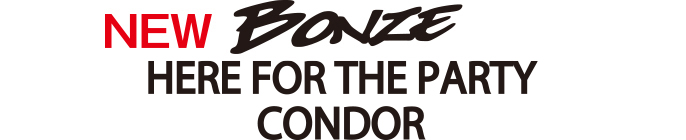 BONZE HERE FOR THE PARTY CONDOR