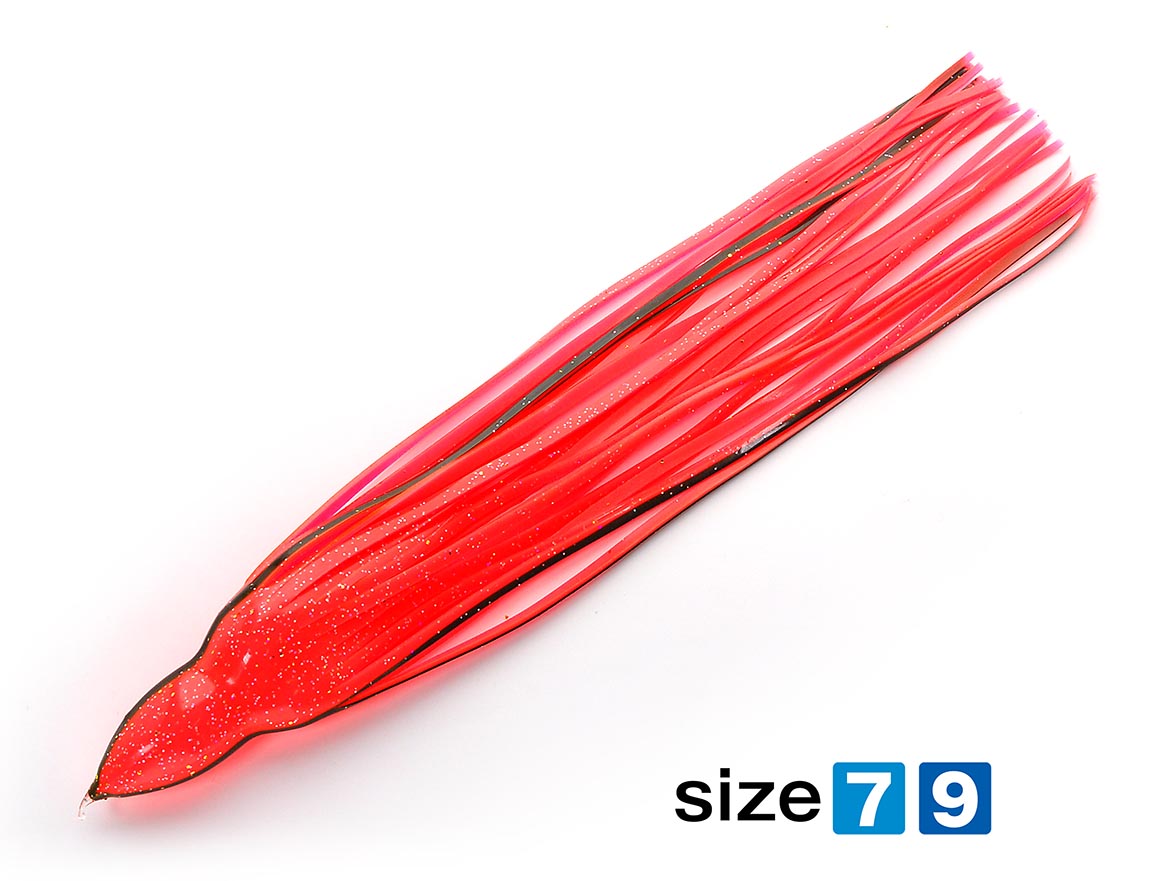 BZトーナメントスカート #18 ピンクラメ黒ライン