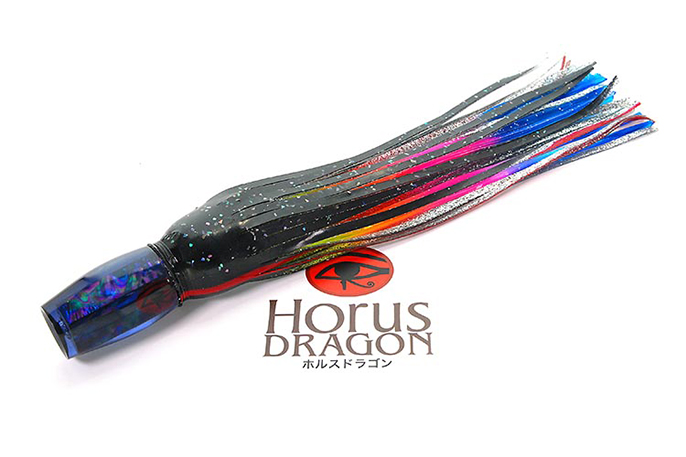 Horus ホルス ドラゴン10 ブラックアワビ 黒銀ラメ/レインボー