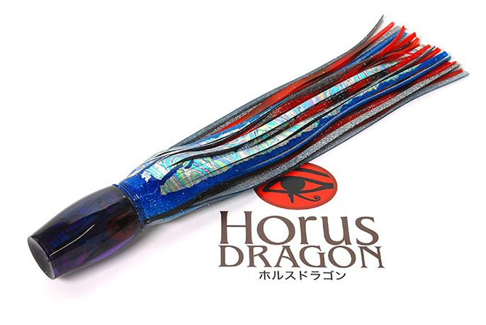 Horus ホルス ドラゴン10 ブラックアワビ 青銀ラメオーロラ/赤黒縞