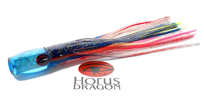Horus ホルス ドラゴン10 メキシコルモブルー 紺銀ラメ/黄ピンク