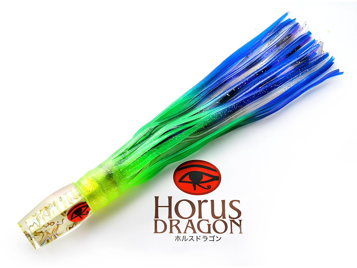 Horus ホルス ドラゴン サイズ10 メキシコルモ 黄緑青/紫クリア