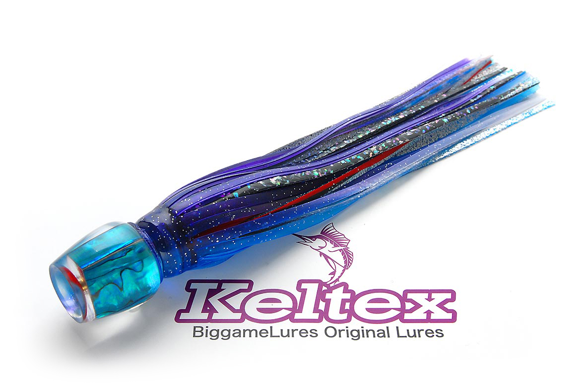 ケルテックスチャガー8 ブルーアワビ 紫青クリアラメ/黒銀ラメ
