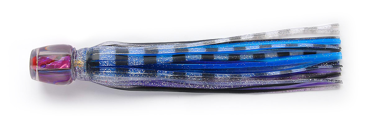 ケルテックスチャガー8 パープルアワビ 紫銀ラメ黒縞/紫青クリアラメ