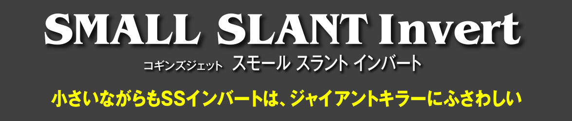 小さいながらもSSインバートは、ジャイアントキラーにふさわしい