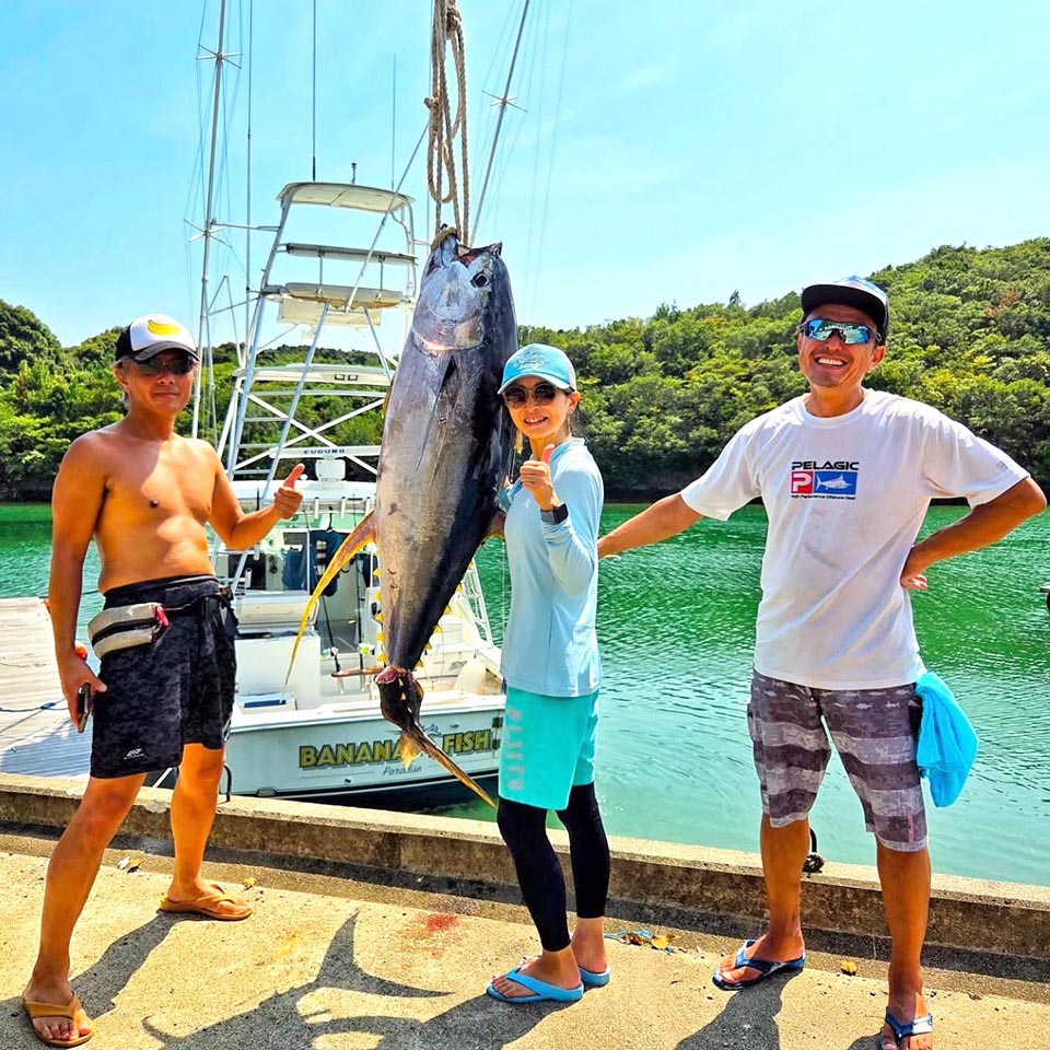 キハダが釣れた!!